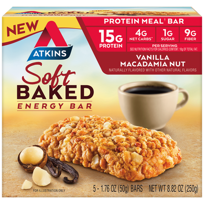 Vanilla Macadamia Nut Soft Baked Bar 5-Pack