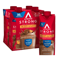 Atkins Strong Chocolate Peanut Butter 30g Protein Shake
