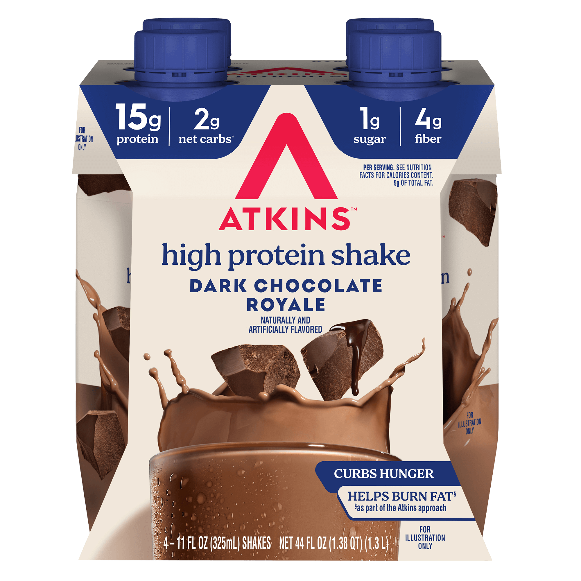 Dark Chocolate Royale Protein Shake – Atkins Online Store