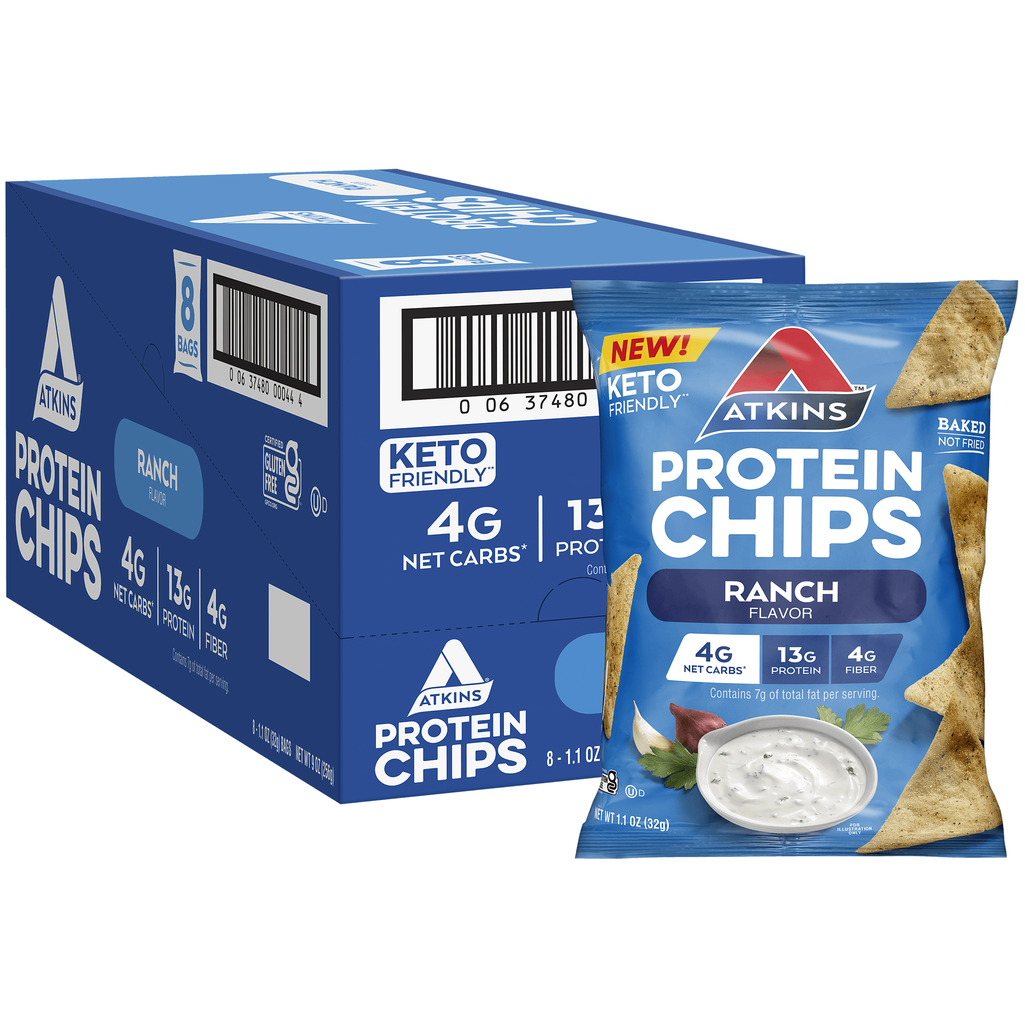 Ranch Snack Protein Chips Atkins Online Store