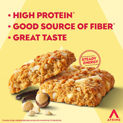 Vanilla Macadamia Nut High Protein Soft Baked Bars