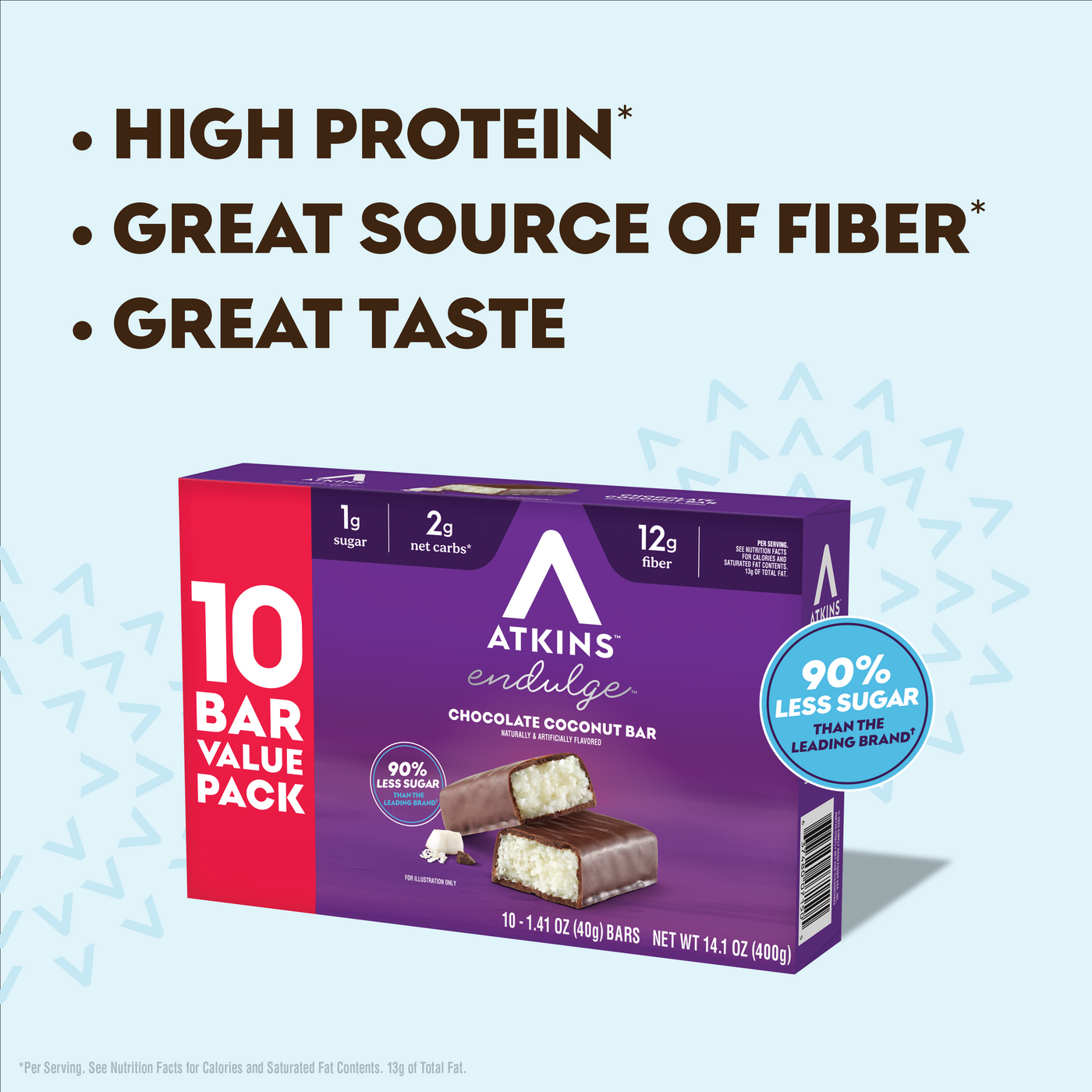 Endulge Chocolate Coconut Bar Value Pack