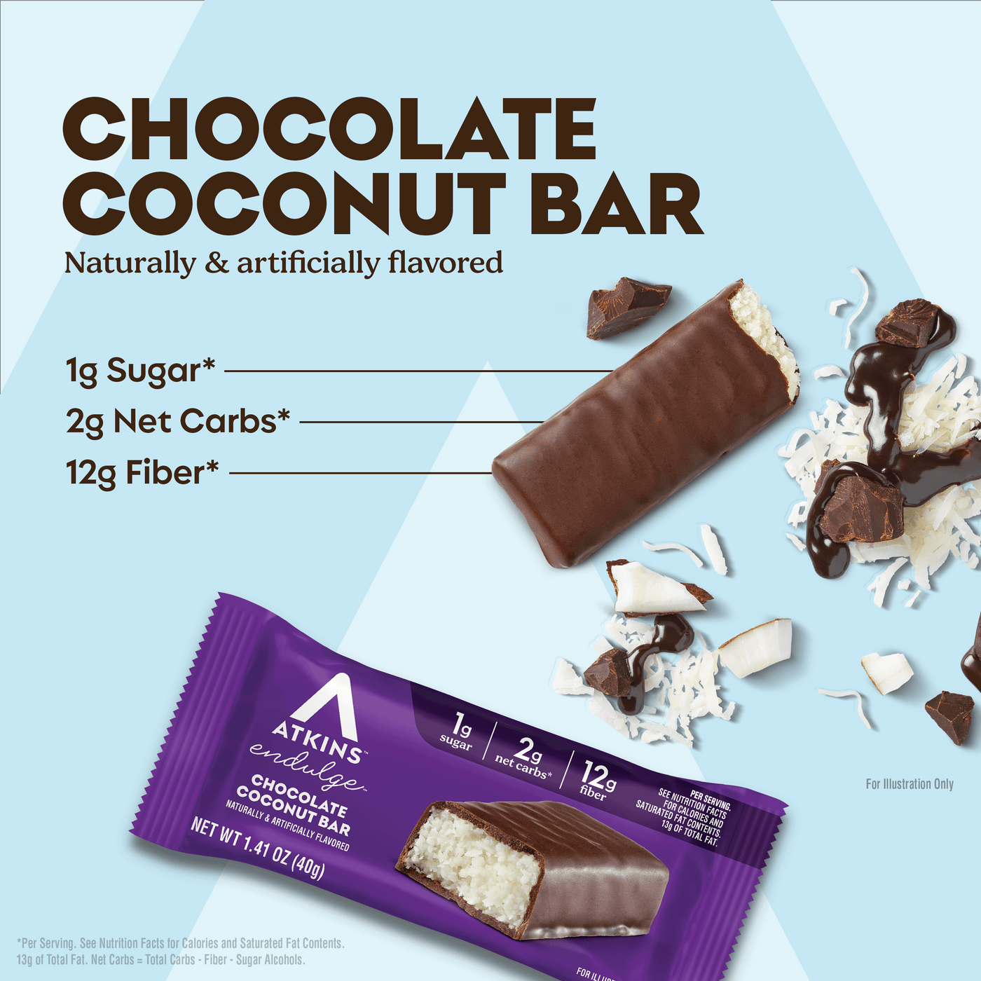 Endulge Chocolate Coconut Bar Value Pack