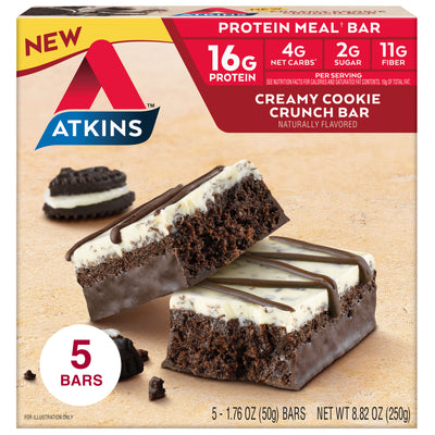 Creamy Cookie Crunch Bar box of 5 bars