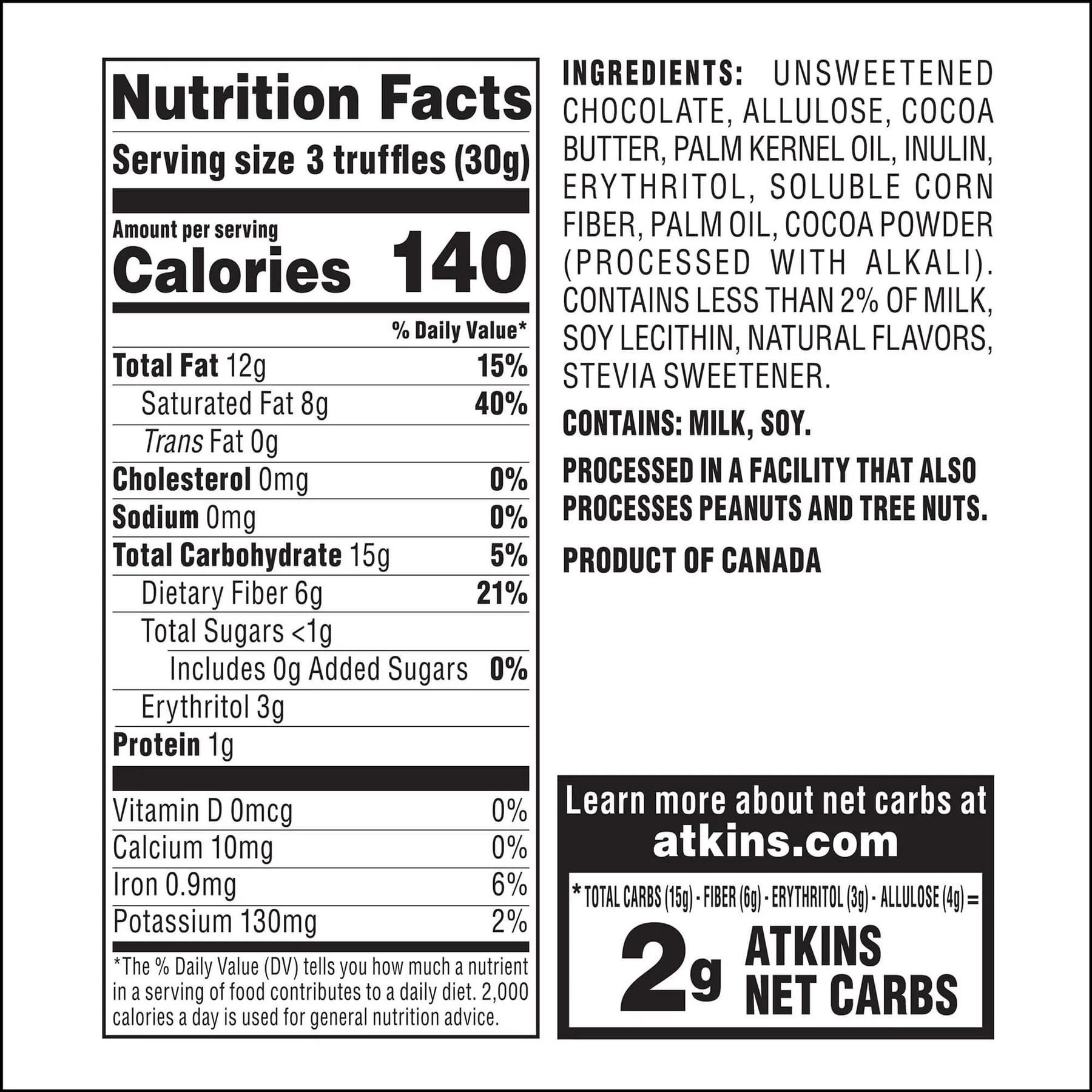 Nutritional Information