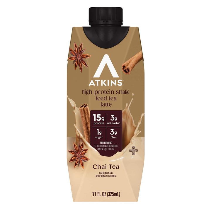 Chai Tea Iced Latté Protein Shake – Atkins Online Store