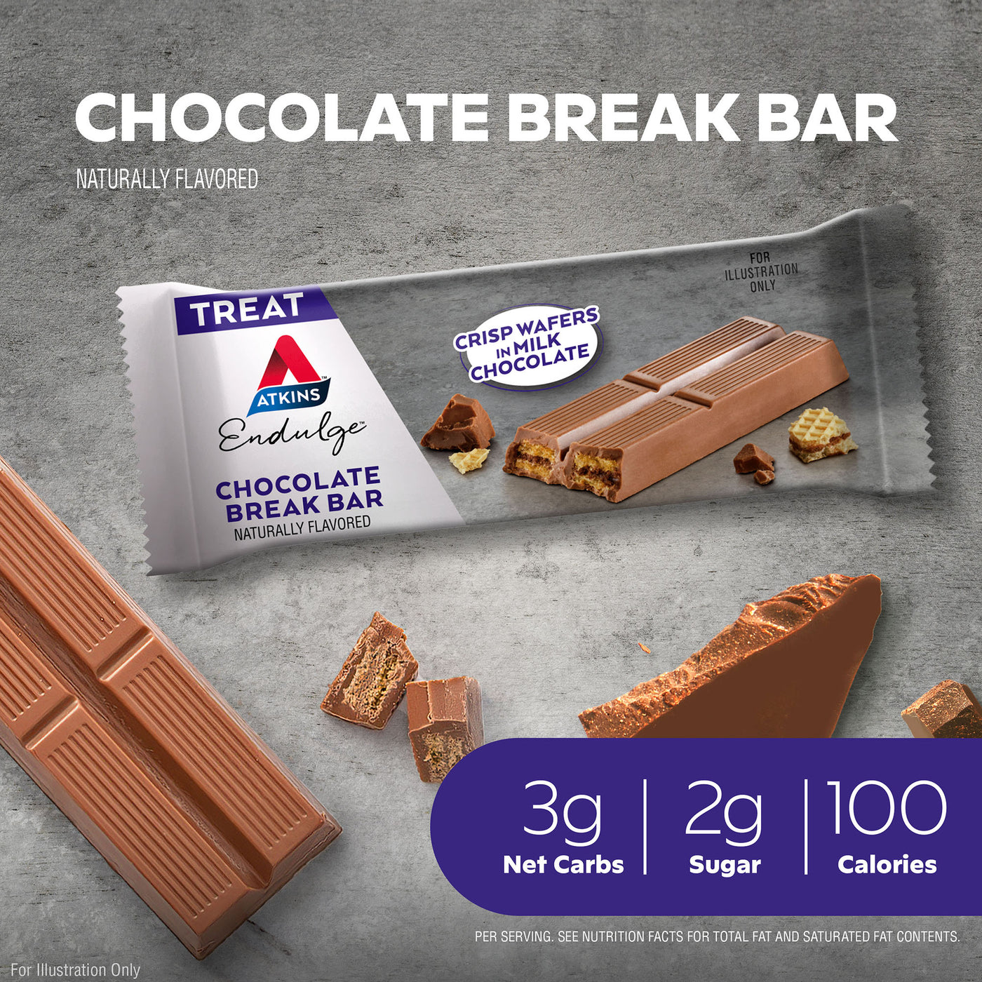 Endulge Chocolate Break Bar