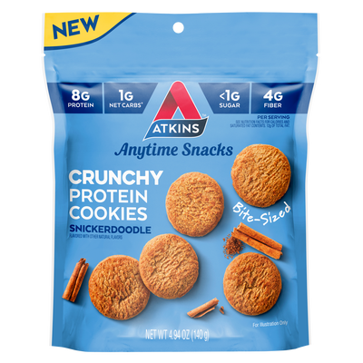 Snickerdoodle Bite-Sized Crunchy Protein Cookies
