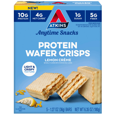 Lemon Crème Protein Wafer Crisps