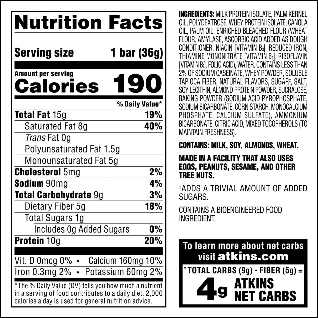 atkins lemon wafers