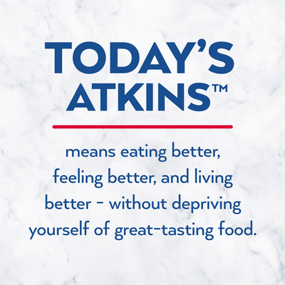 Peanutty Overload Bar; Today's Atkins means eating better, feeling better, and living better - without depriving yourself of great-tasting food.