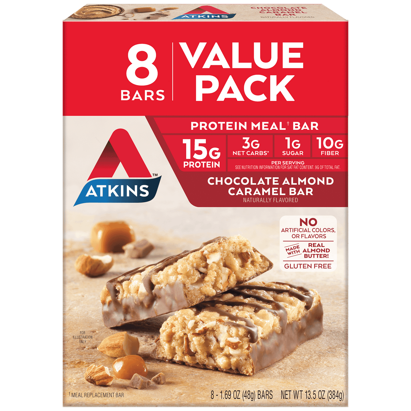 Chocolate Almond Caramel Bar Value Pack