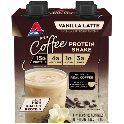 Vanilla Latte Iced Coffee Shake