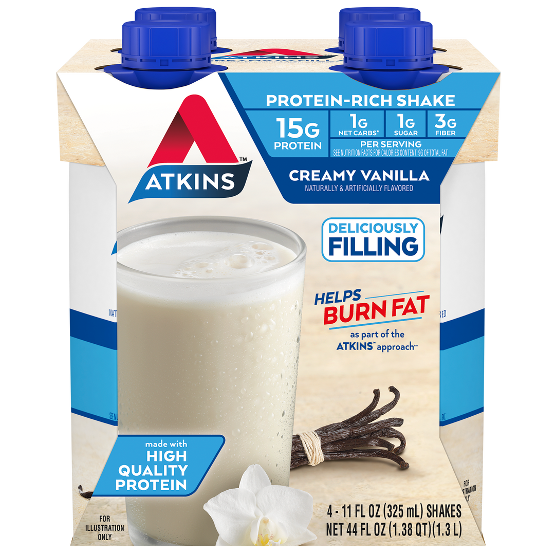 Creamy Vanilla Shake – Atkins Online Store