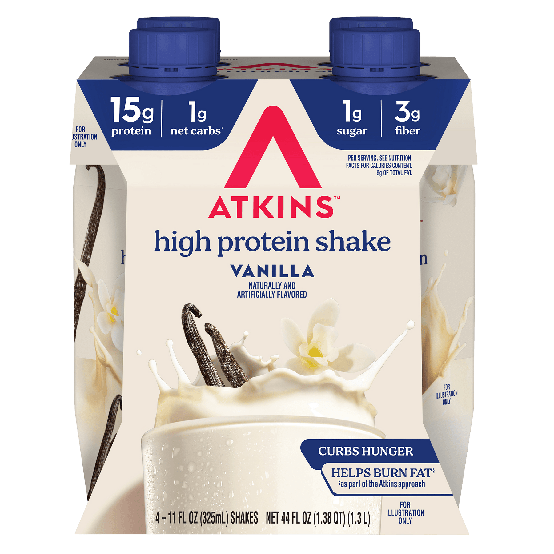 Atkins Creamy Vanilla Shake (12-Pack)
