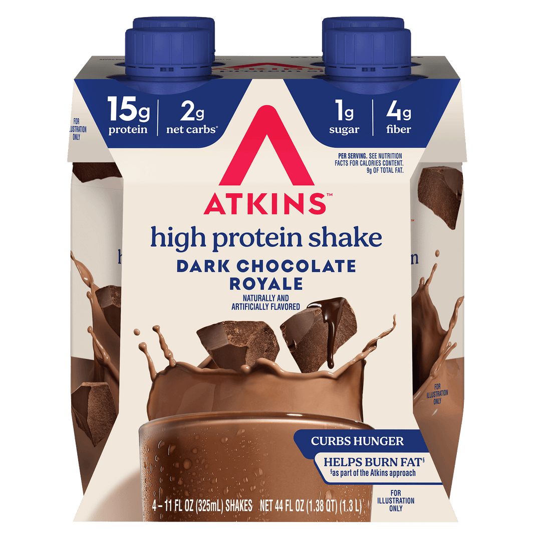 Atkins Strong High Protein Shakes - Vanilla - Shop Diet & fitness at H-E-B