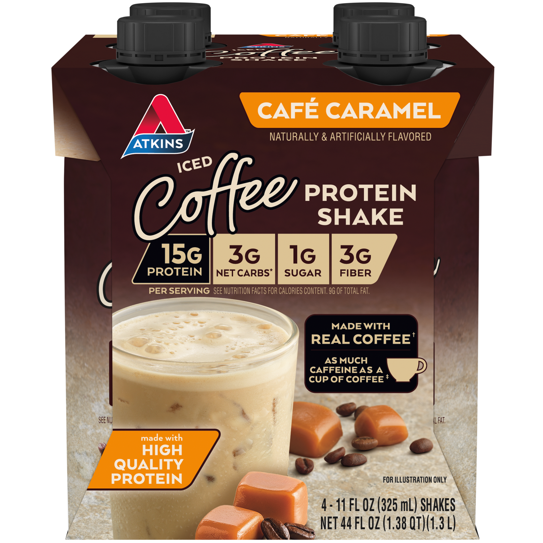 Nutritious Caramel Coffee Powders : Coffee Caramel Black Edition