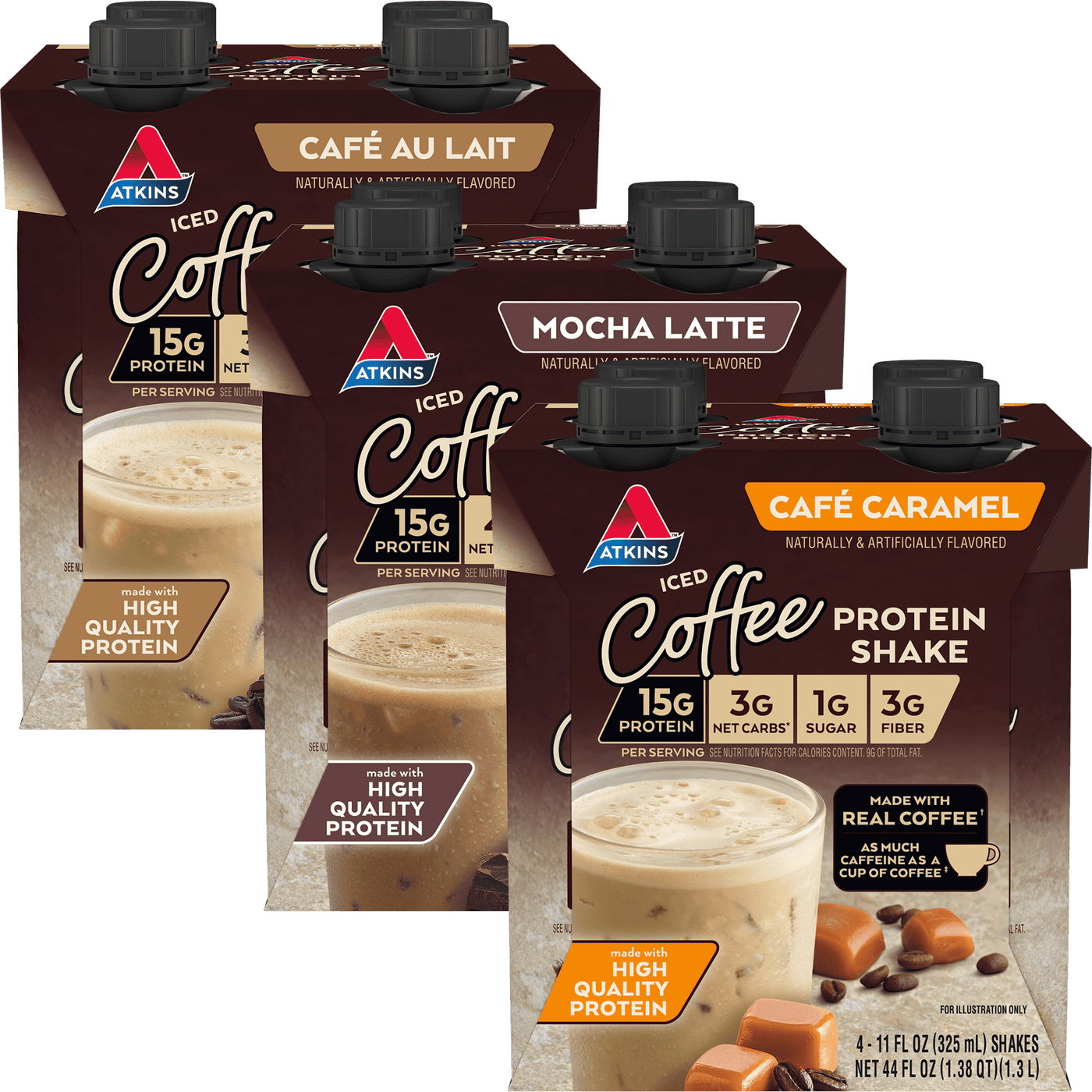 Iced Coffee Variety Pack packages front