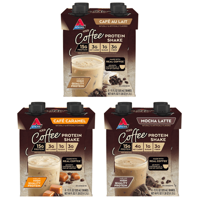 Iced Coffee Variety Pack packages front