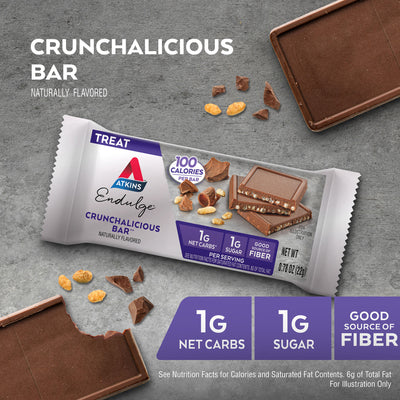Endulge Crunchalicious Chocolate Bar