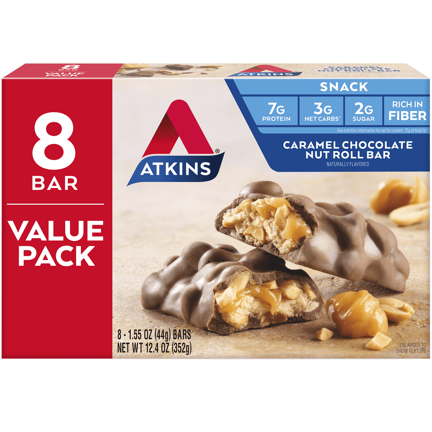 Caramel Chocolate Nut Roll Value Pack