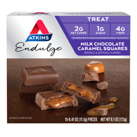 Endulge Milk Chocolate Caramel Squares