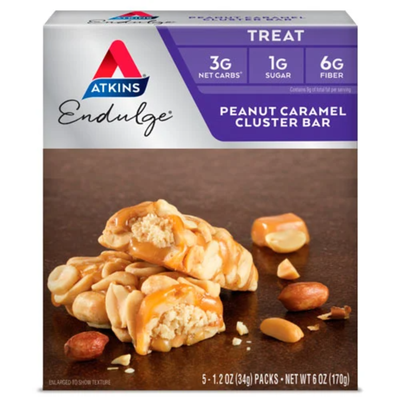 Endulge Peanut Caramel Cluster Bar